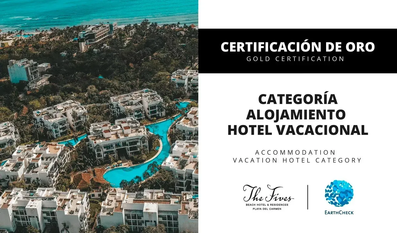 The Fives Beach Hotel: Certificación de Oro en Alojamiento Vacacional Sostenible.