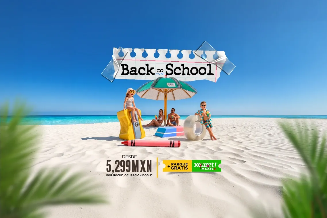 Verano 'Back to School' con oferta familiar en la playa. The Fives Beach Hotel | Resort Todo Incluido Playa del Carmen