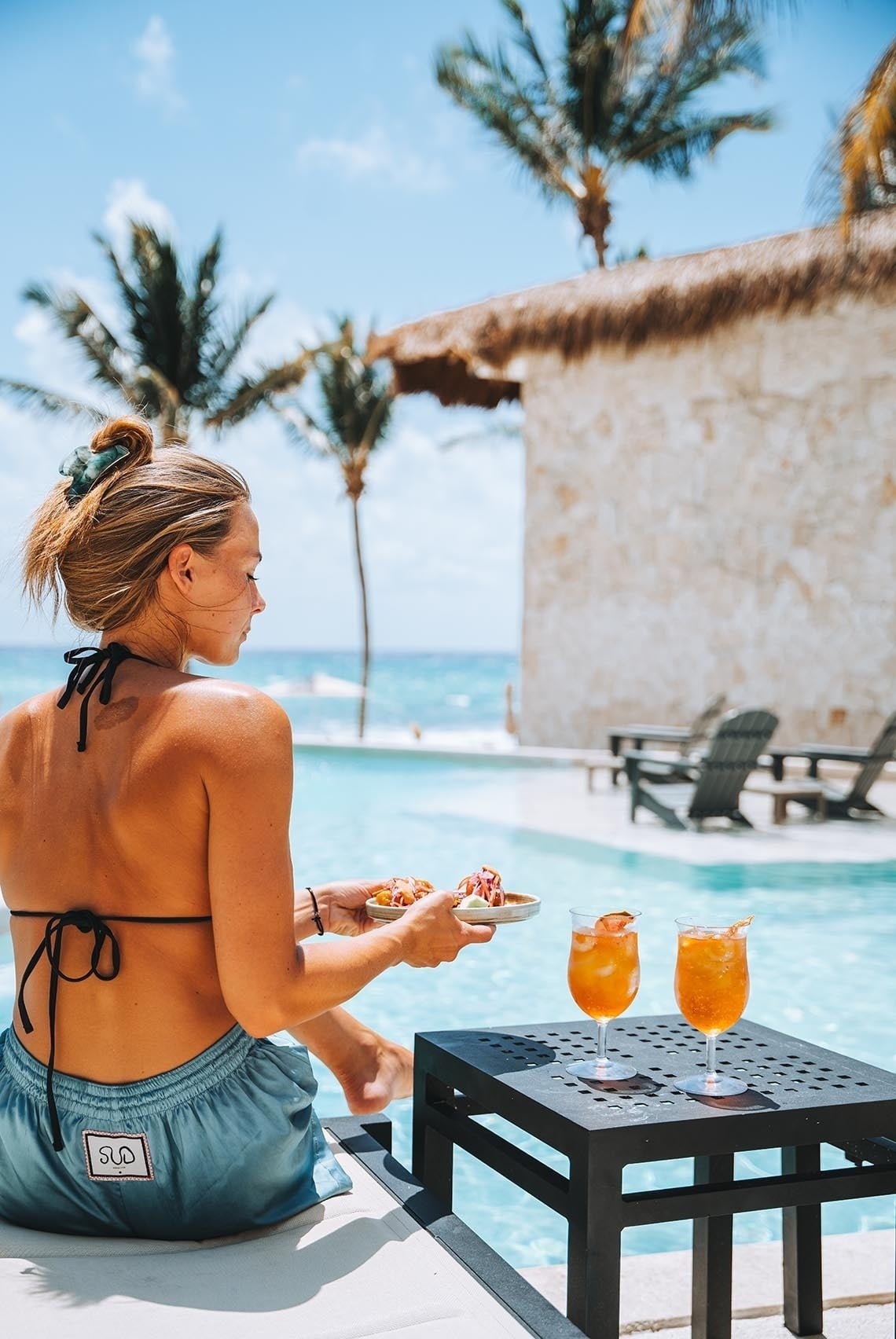 Enjoy poolside dining at The Beachfront by The Fives - A la Carte Adults Only.
