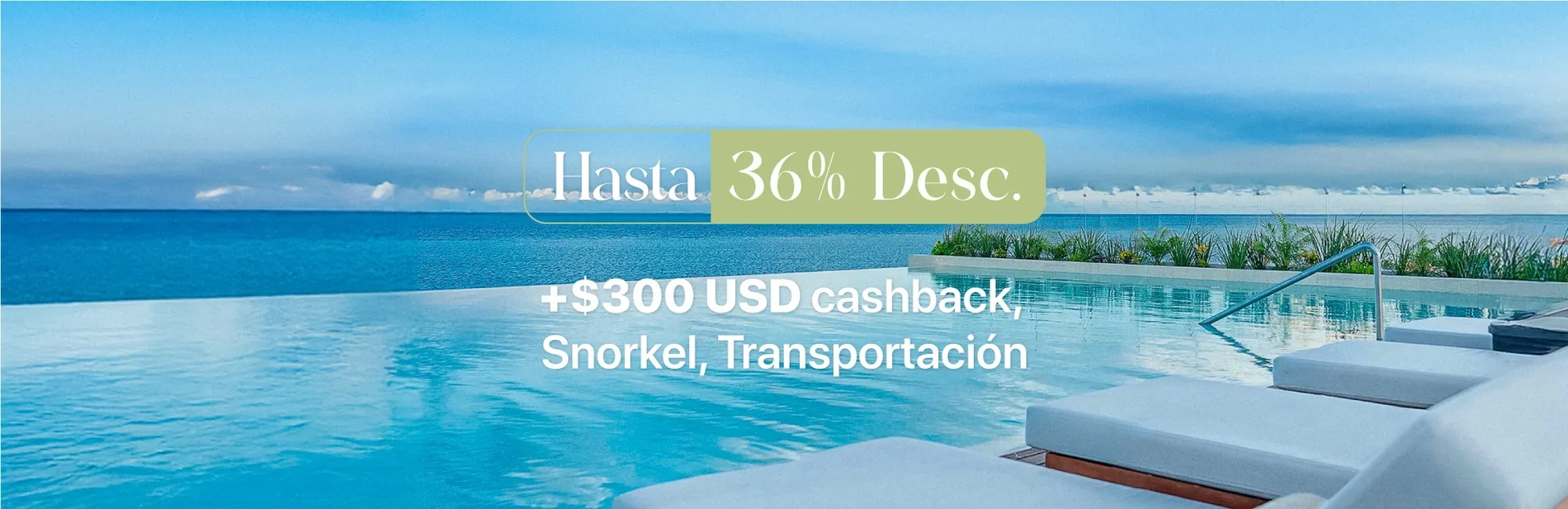 Oferta de Semana Santa: Hasta 36% de descuento y $300 USD de cashback en The Fives Oceanfront Puerto Morelos.