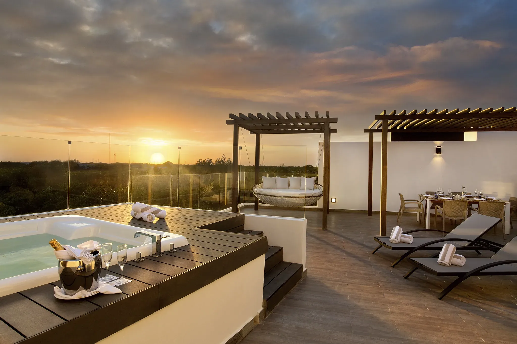 Family accommodations at The Fives Beach Hotel and Residences