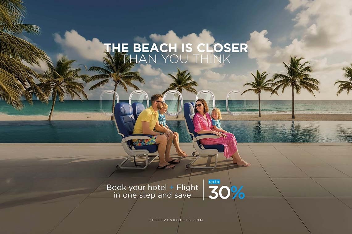Family enjoys Flight + Hotel vacation in Riviera Maya. Save up to 30% at The Fives Hotels. Official site.