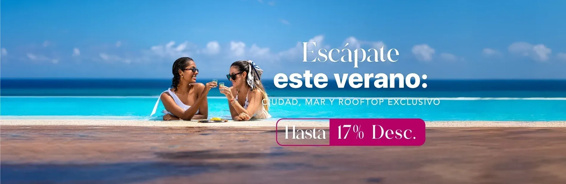 Oferta de Verano en The Fives Downtown: disfruta Ciudad, Mar y Rooftop Exclusivo hasta 17% Desc.