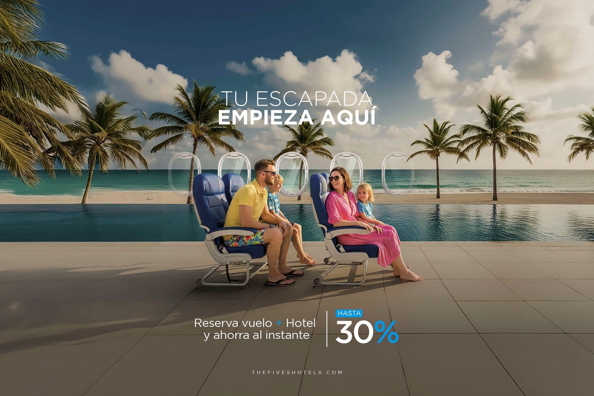 Reserva Hotel + Vuelo con The Fives Hotels en Riviera Maya. ¡Tu escapada empieza aquí! Ofertas.