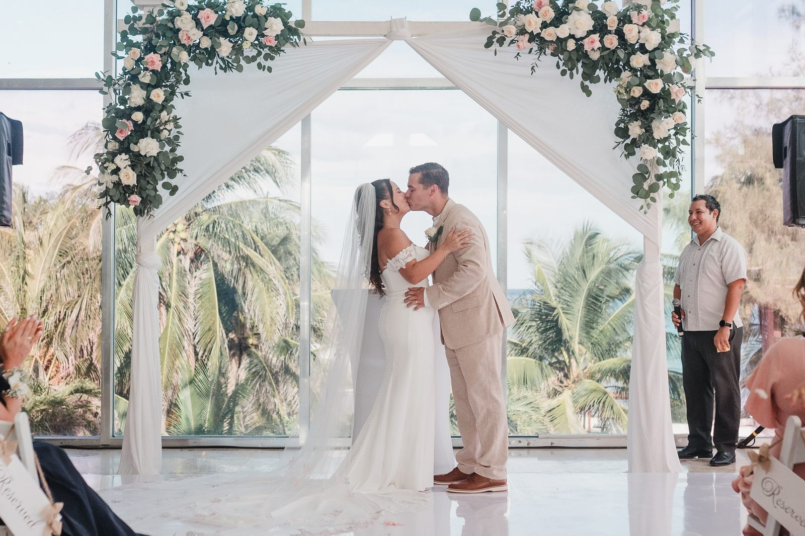 Inspiración de lugares interiores para bodas en The Fives Hotels en Riviera Maya