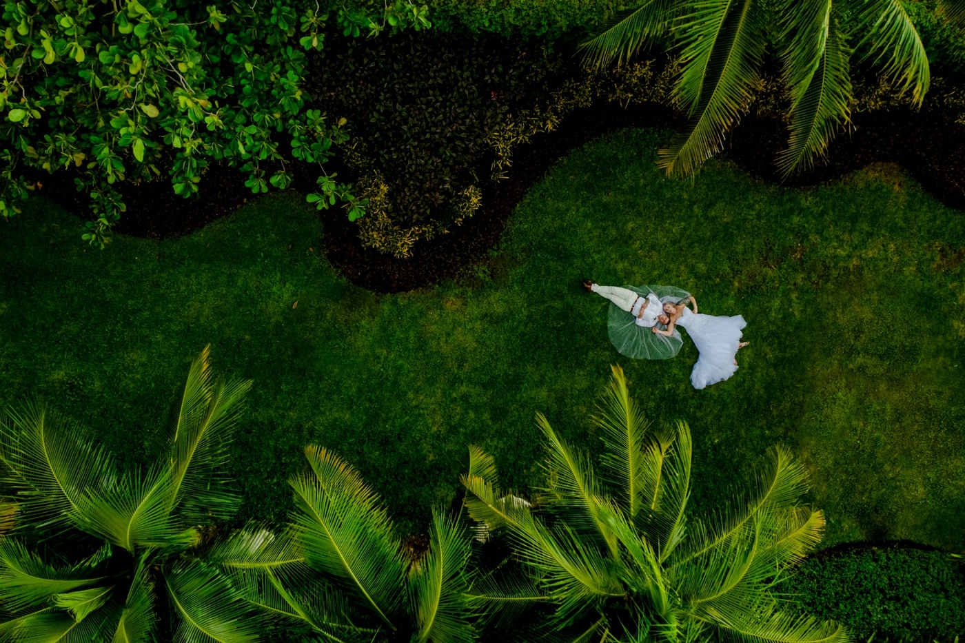 Outdoor wedding celebration at The Beachfront by The Fives Hotels