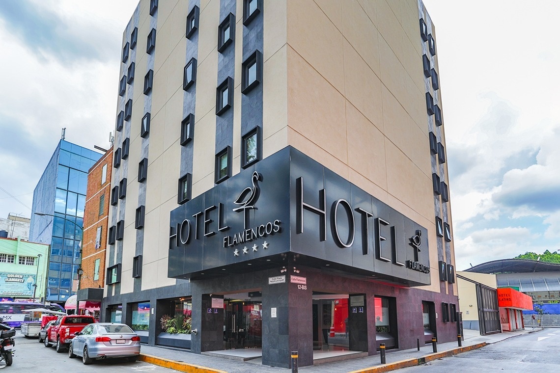 el hotel flamencos está ubicado en la ciudad de méxico