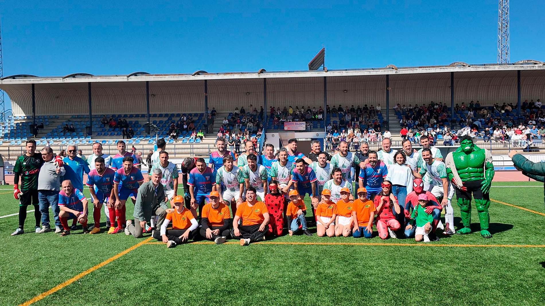 On Hotels: Fundacion hosts a vibrant community football event with diverse participants and fun costumes.