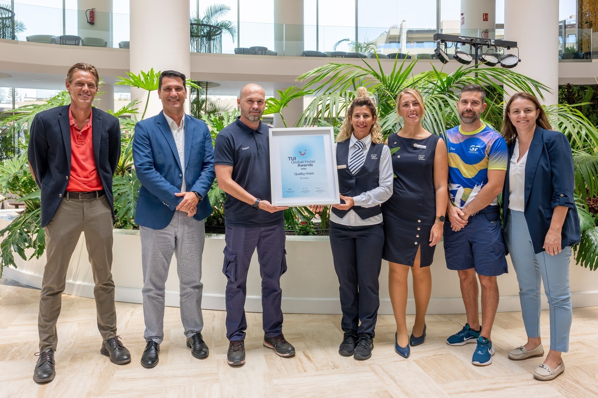 GF Victoria recibe el TUI Quality Award 2023
