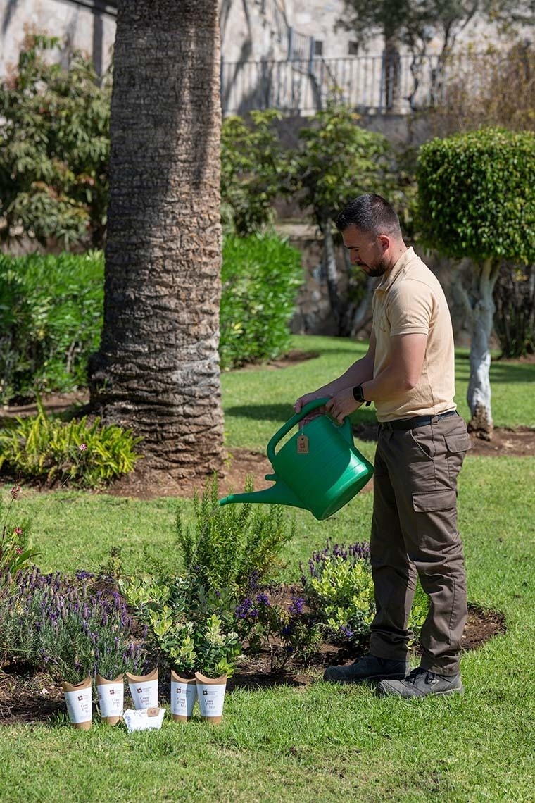 Kit de Compost Tea y logo del proyecto