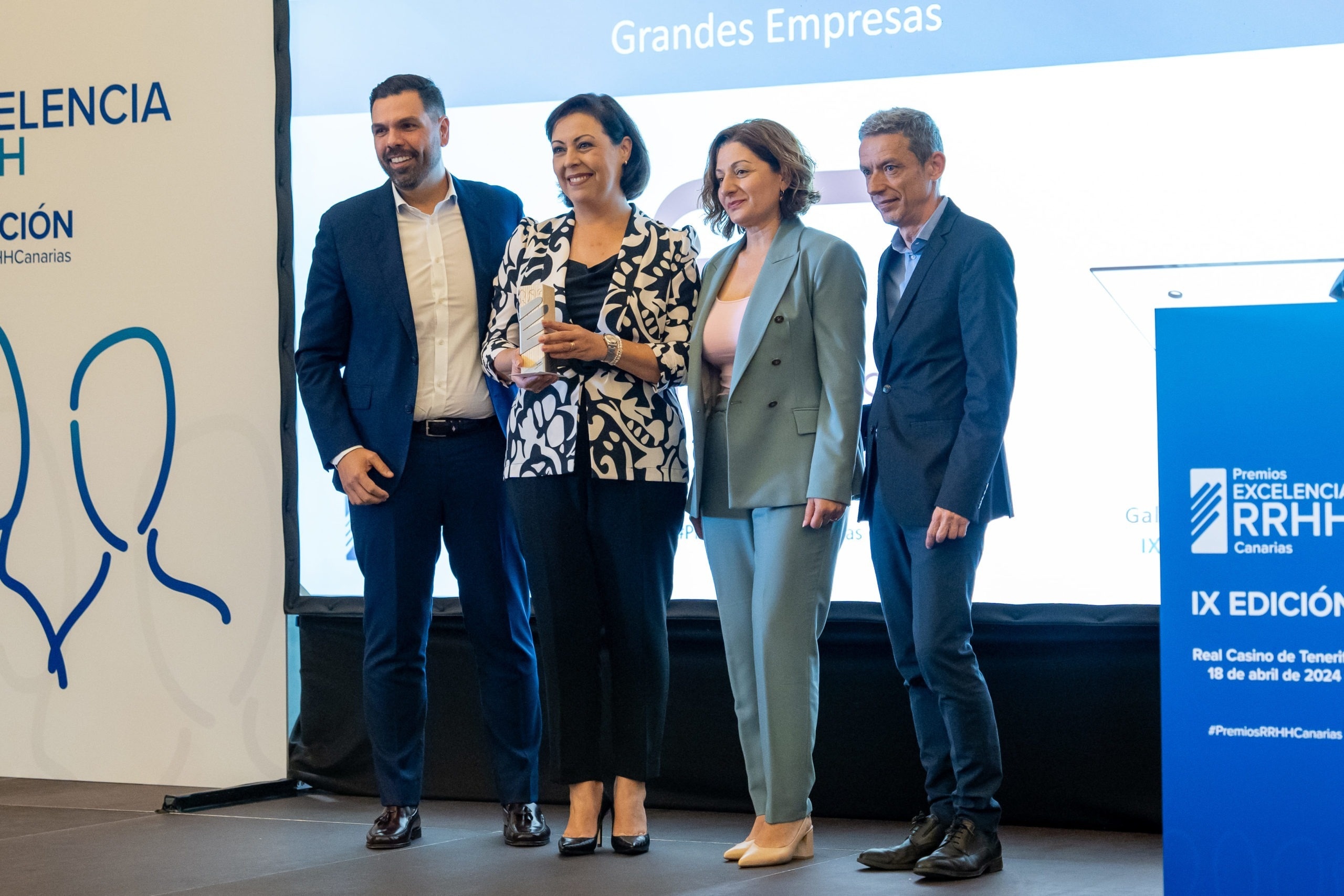 GF Hoteles receives the Human Resources Excellence Award in the Canary Islands