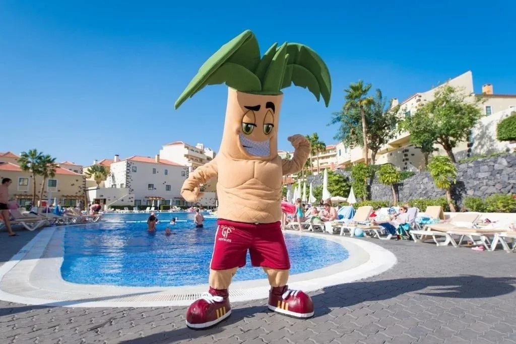 Meet Gofi, our mascot at GF Hoteles