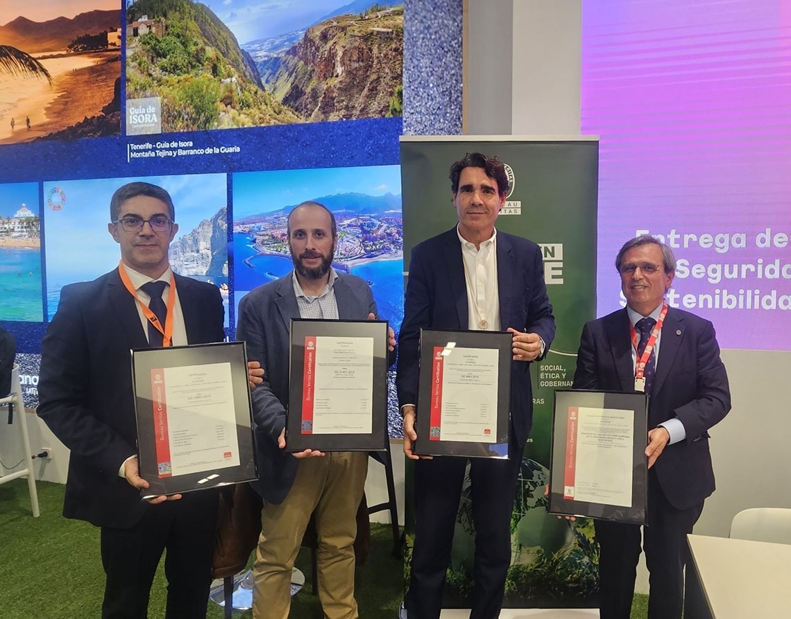 GF Hoteles renueva sus certificaciones marcando pautas de sostenibilidad hotelera en Fitur
