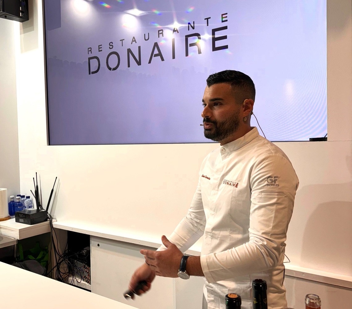 Jesús Camacho refuerza la marca Donaire en Madrid Fusión