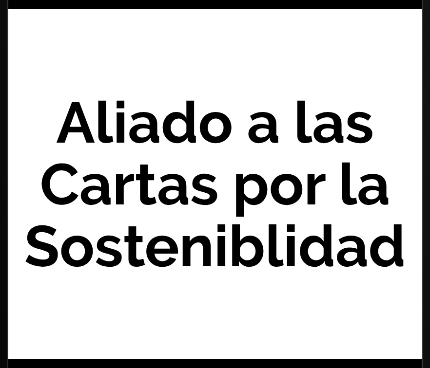 Corporate. Ally to the Letters for Sustainability.