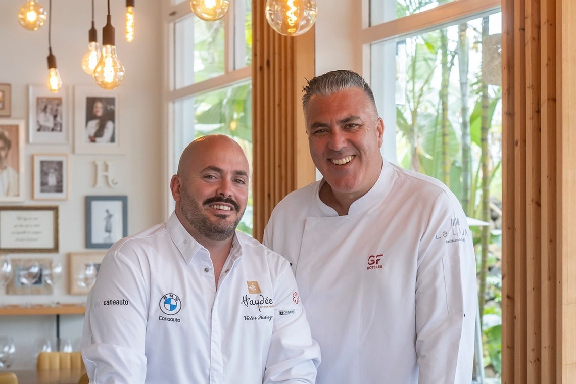 La Laja and Haydée join forces for a gourmet dinner in Costa Adeje