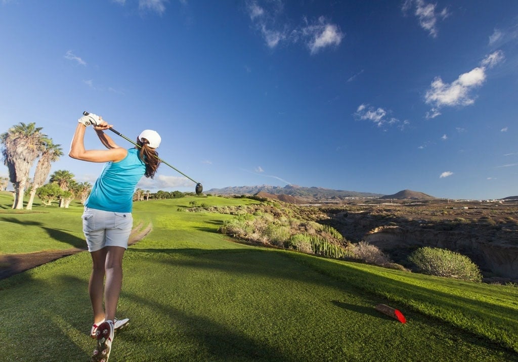 Guide to the most exclusive golf courses in Tenerife