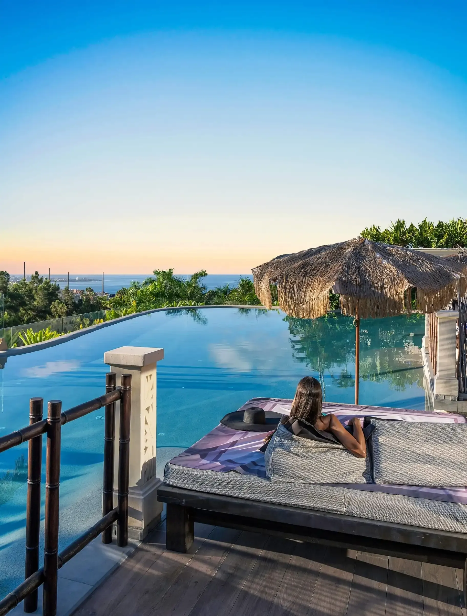 Luxury Tenerife Hotels: Royal River. Infinity pool with ocean views.