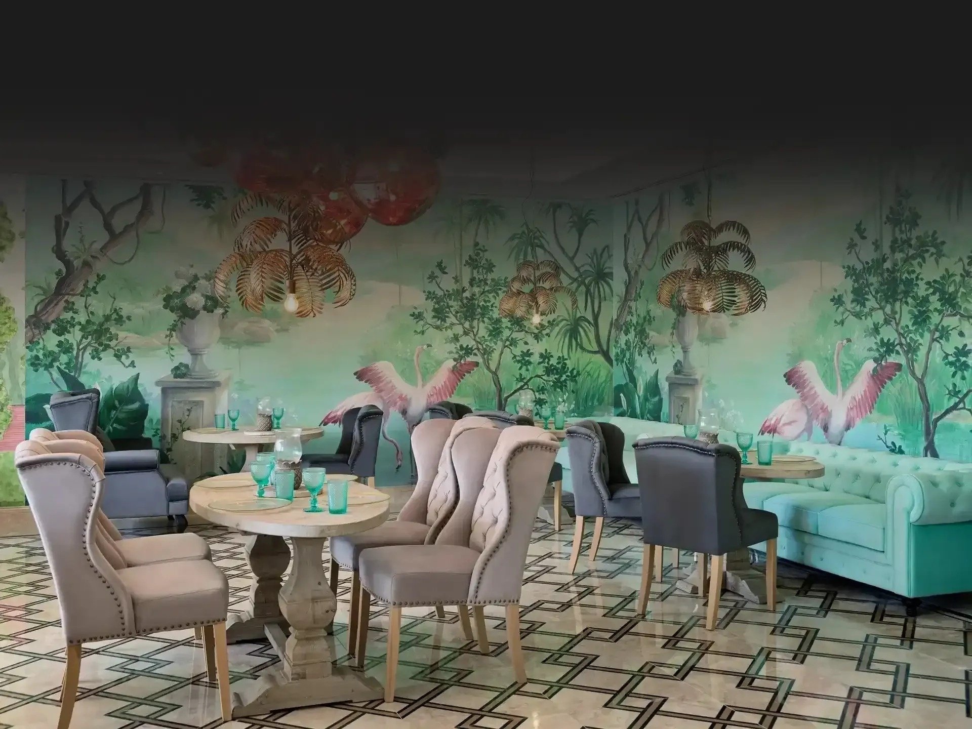 Royal River Luxury Hotel - Restaurant Flamingo Französisches Bistro auf Teneriffa 
