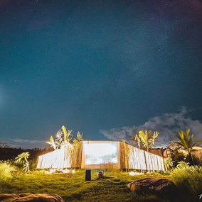 una foto tomada por ma picture muestra un cielo nocturno lleno de estrellas