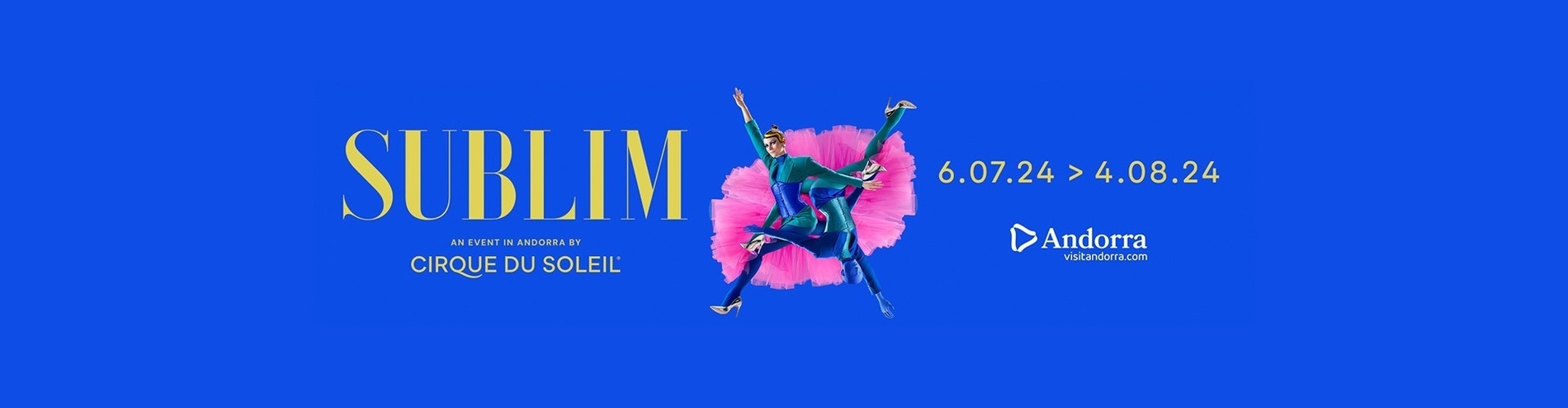 l' espectacle sublim és organitzat per cirque du soleil