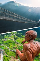 Puente Tibetano + Mirador Roc del Quer