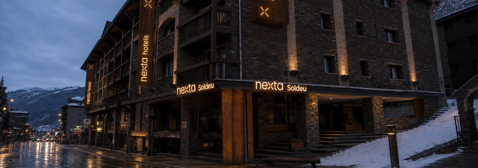 Chambre double à l'hôtel Nexta Soldeu 4* (Himàlaia) en Andorre