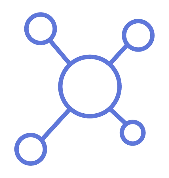 a shield with a blue check mark inside of it
