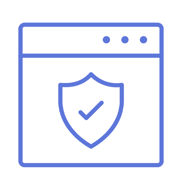 une icône bleue d' un casque avec un microphone sur fond noir