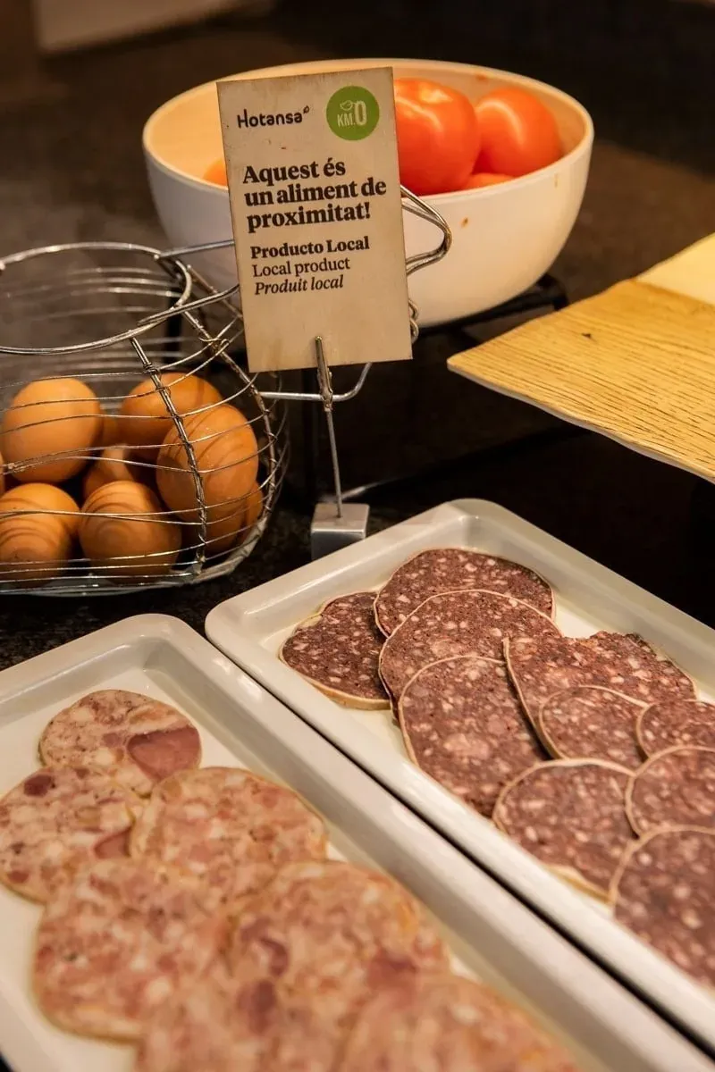 NEXTA: Corporativa breakfast with local charcuterie and fresh eggs.