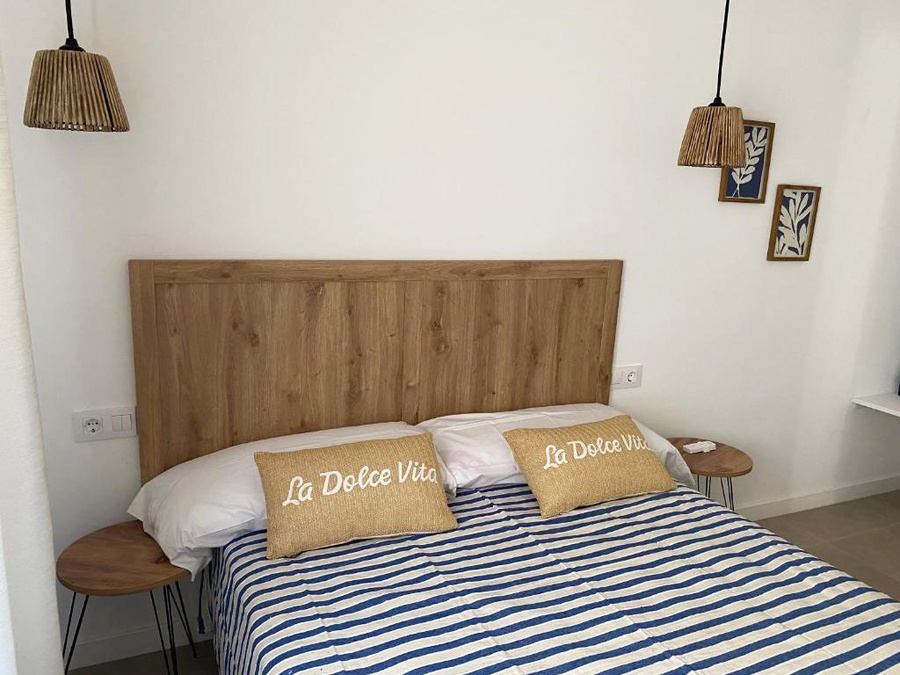 Double bed with 