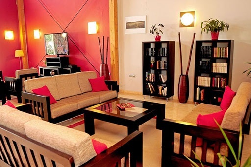 Salón con televisión, canal + Salón con televisión, canal +