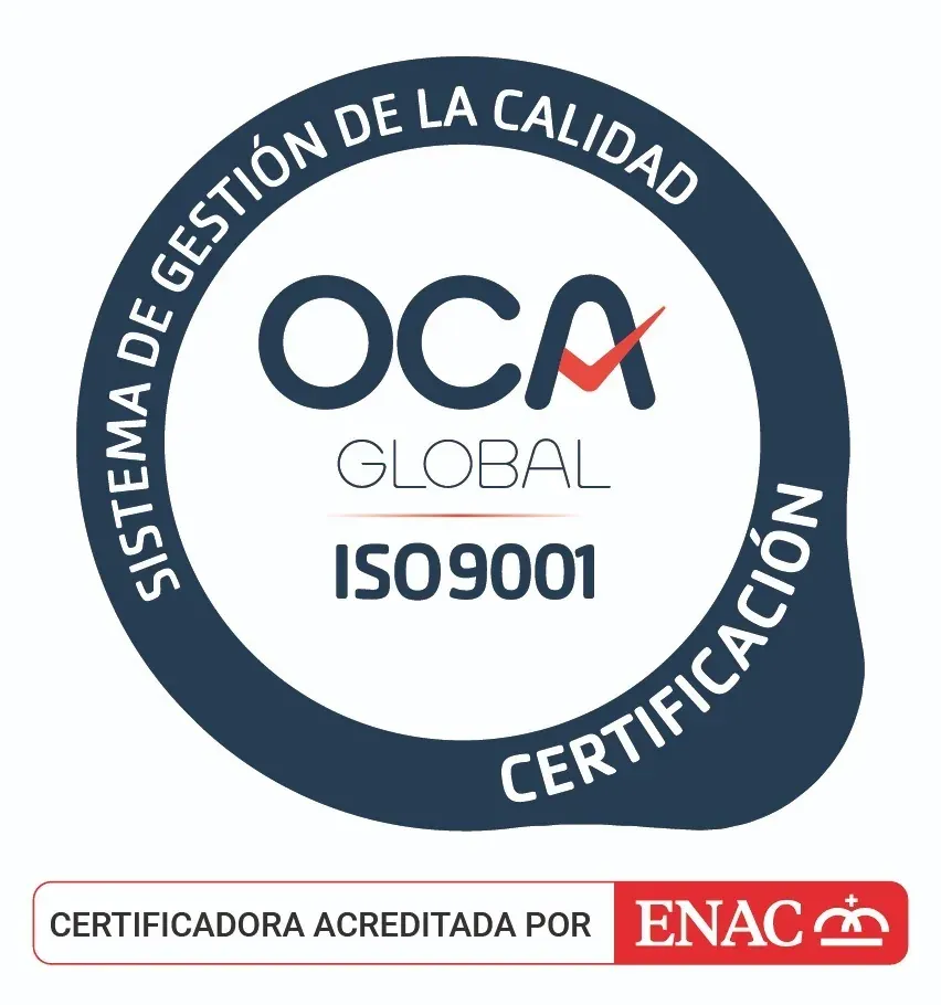 ISO9001 Seal: Hotel Puente Real ****, Torremolinos - Quality certification.