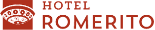 un logotipo rojo y blanco para el hotel romero