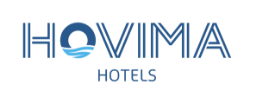 das Logo für hovimia Hotels zeigt eine Welle