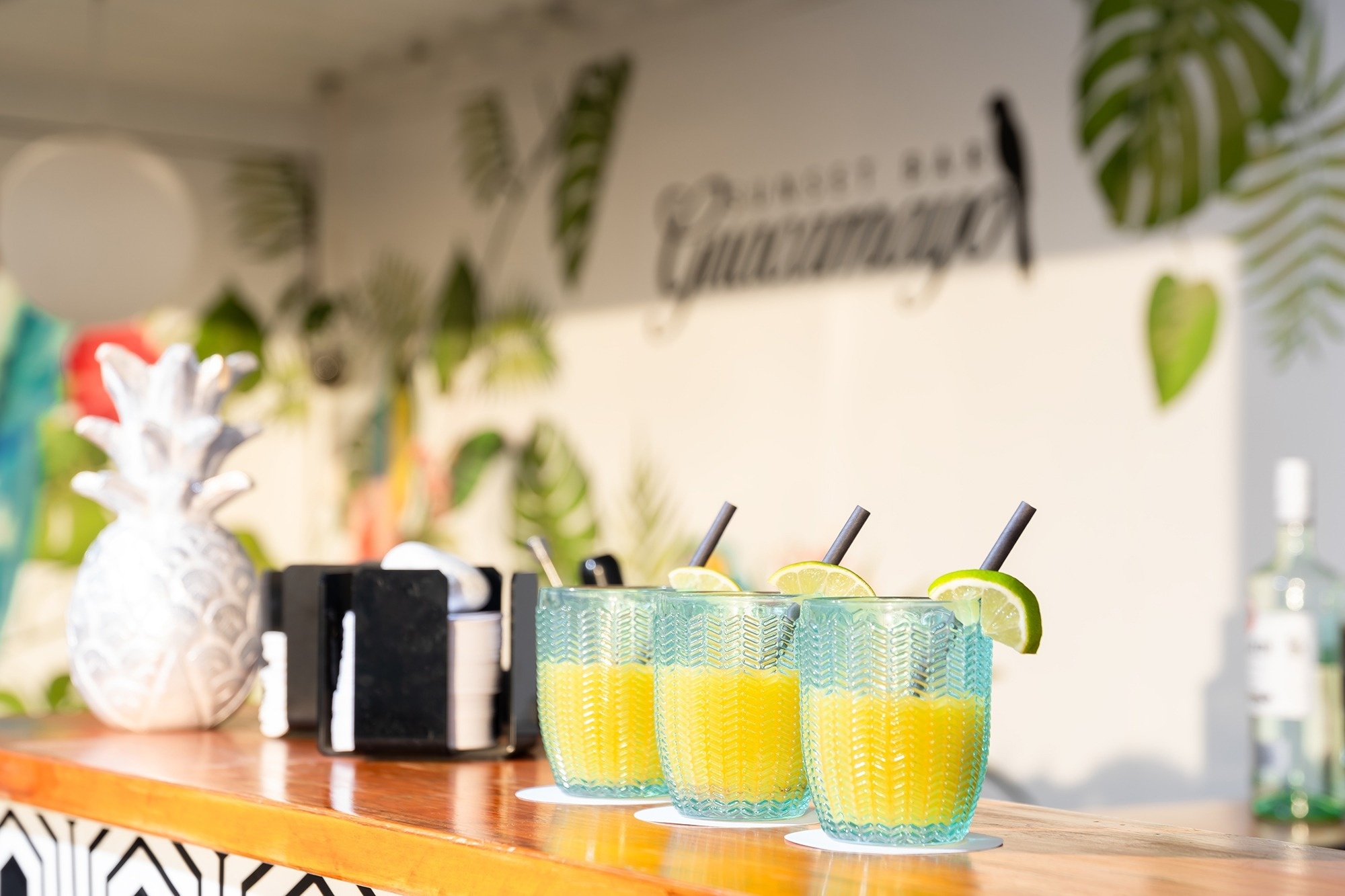 an aerial view of a sandy island in the middle of the ocean