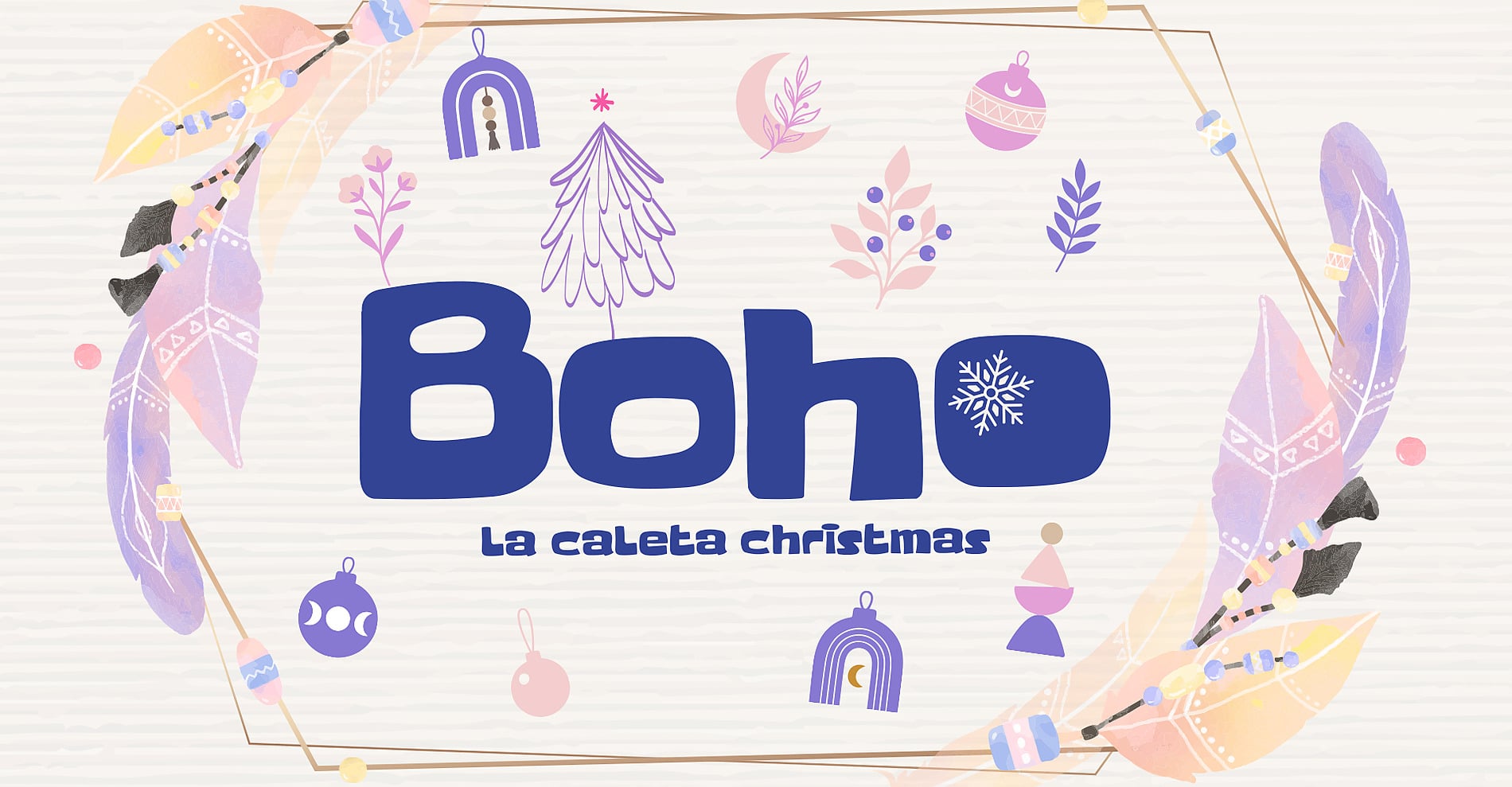 Navidad Hovima Jardín Caleta Boho