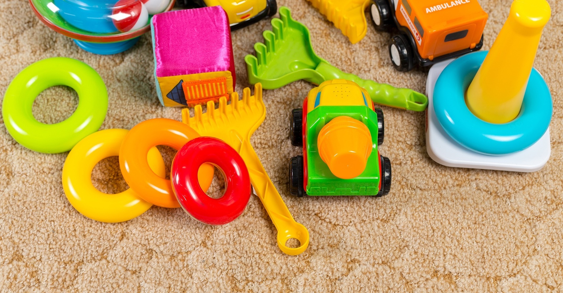 many children's toys