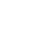 un círculo blanco con un corazón dentro de él