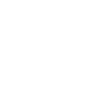 un icono blanco de una persona sentada en una mesa con una computadora portátil