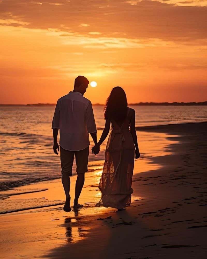 palmer house is lit up at night with green lights