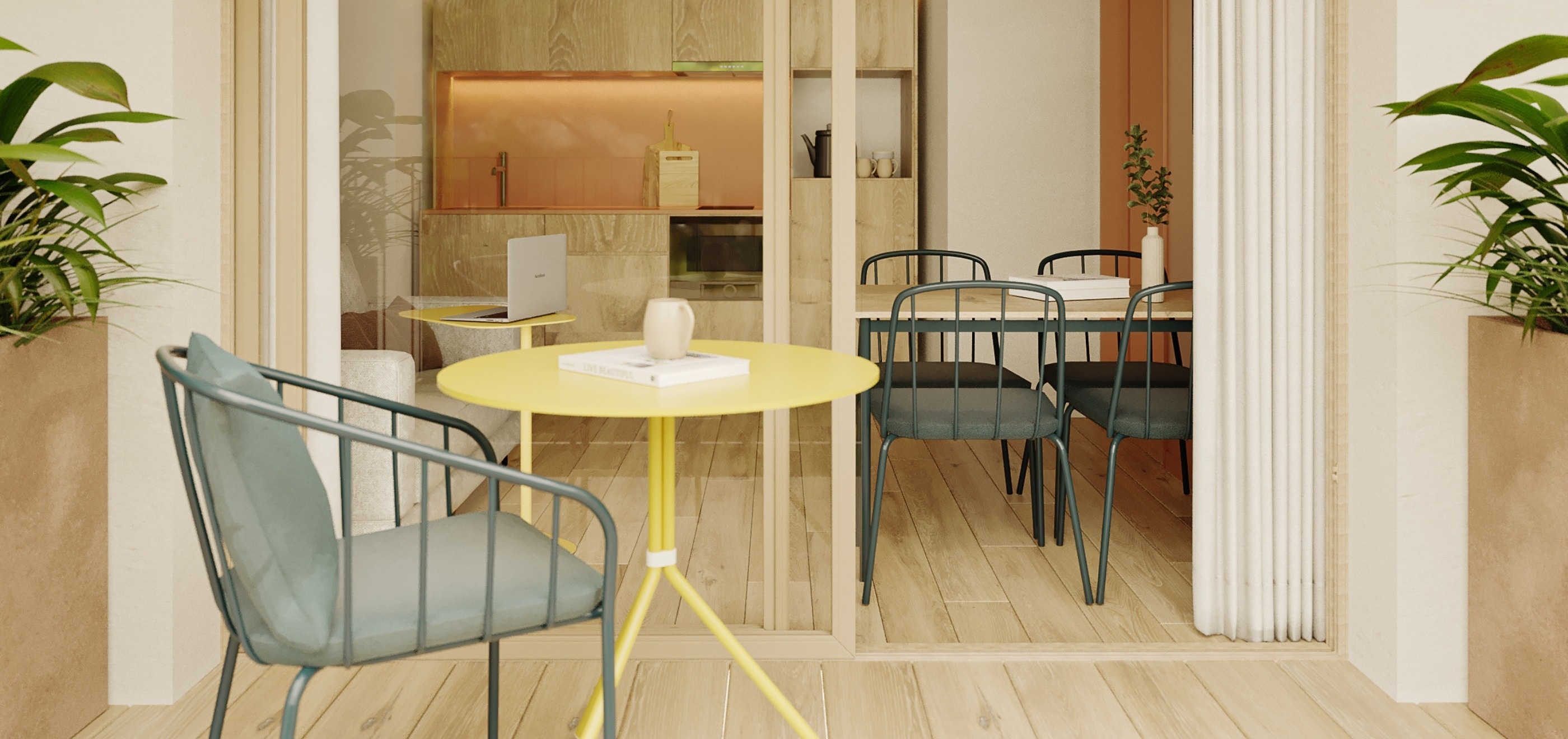 Apartament z dwiema sypialniami