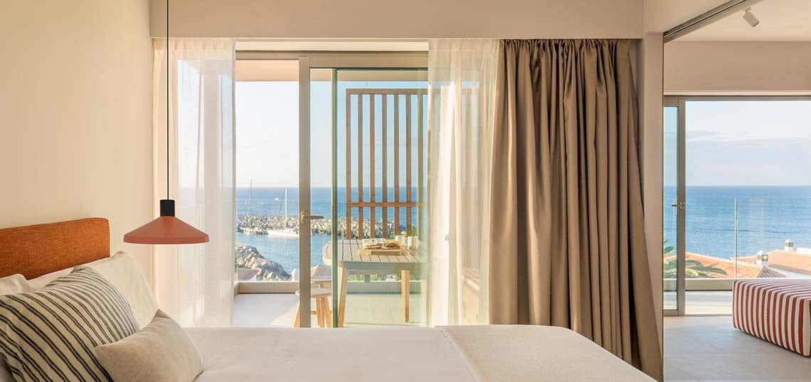 Appartamento con 2 camere da letto e vista mare