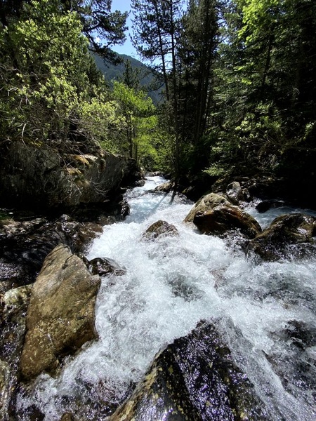 Cascada al Circuit Interpretatiu del Comapedrosa
