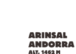 el logotipo de arinsal andorra está en un fondo blanco .