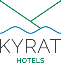 ein Logo für ein Hotel namens kyrat hotels