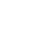 ein weißes Logo für ein Hotel mit einem schwarzen Hintergrund .