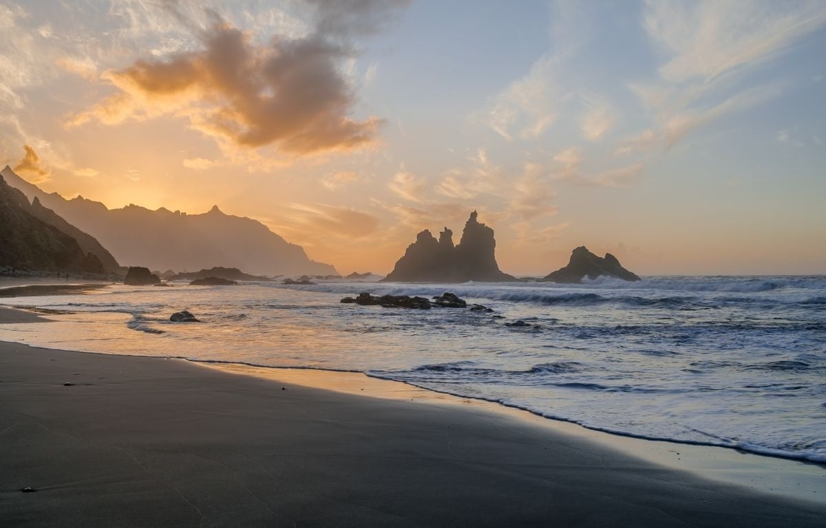 Black sand beach Tenerife