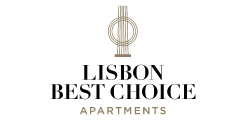 a logo for lisbon best choice apartments