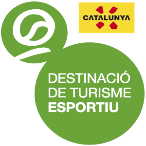 un logo vert pour destination de tourisme esportiu